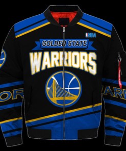 Golden State Warriors Jacket Mens 3D Full Print