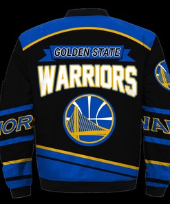 Golden State Warriors Jacket Mens 3D Full Print