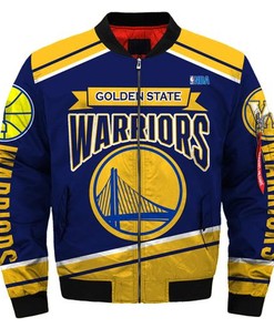 Golden State Warriors Jacket Mens 3D Full Print