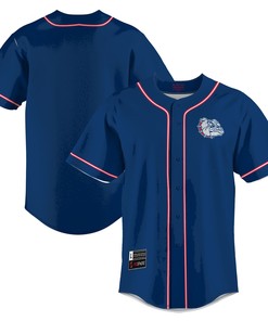 Gonzaga Bulldogs Baseball Jersey - Navy Ncaa