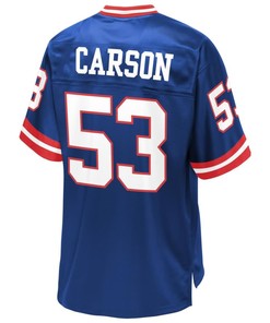 Harry Carson New York Giants Nfl Pro Line Retired Player Jersey - Royal