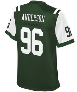 Henry Anderson New York Jets Nfl Pro Line Womens Player Jersey - Green
