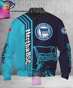 Hertha BSC UEFA Football Soccer Bomber Jacket