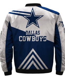 Hot Sale NFL Football Men's Bomber Jacket Dallas Cowboys Bomber Jacket