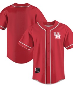 Houston Cougars Baseball Jersey - Red Ncaa