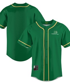 Humboldt State Jacks Baseball Jersey - Green Ncaa