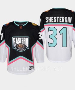 Igor Shesterkin 31 New York Rangers 2023 All-Star Game Jersey Black Equipment
