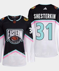 Igor Shesterkin 31 New York Rangers 2023 All-Star Game Jersey Black Equipment
