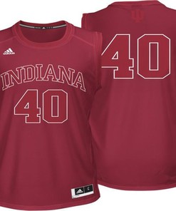 Indiana Hoosiers #40 Crimson Basketball Jersey