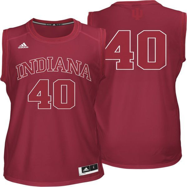 Indiana Hoosiers #40 Crimson Basketball Jersey