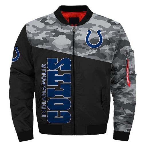 Indianapolis Colts Camo Jacket