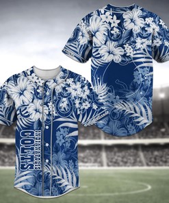 Indianapolis Colts NFL Fan Flower Baseball Jersey Shirt