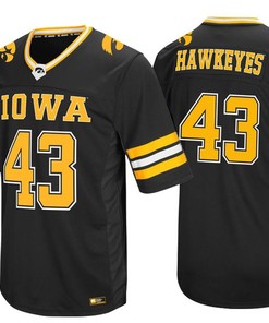 Iowa Hawkeyes #43 Black College Football