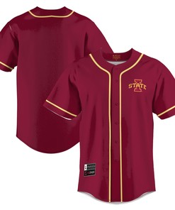 Iowa State Cyclones Baseball Jersey - Cardinal Ncaa