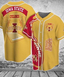 Iowa State Cyclones NCAA Baseball Jersey Shirt Classic