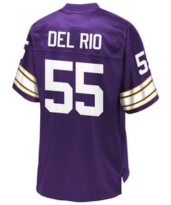Jack Del Rio Minnesota Vikings Nfl Pro Line Retired Player Jersey - Purple