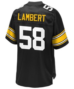 Jack Lambert Pittsburgh Steelers Nfl Pro Line Retired Player Jersey - Black