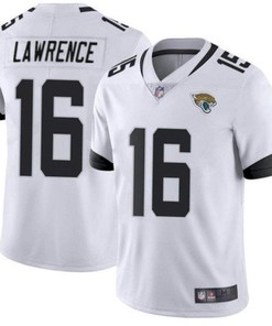 Jacksonville Jaguar Trevor Lawrence #16 2021 Draft Nfl White Jersey For Fans
