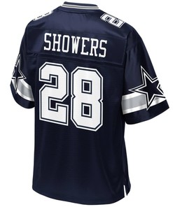 Jameill Showers Dallas Cowboys Nfl Pro Line Youth Player Jersey - Navy