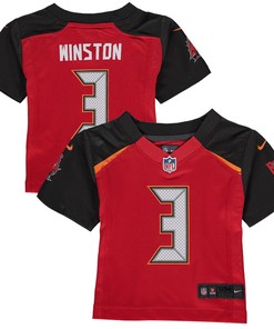 Jameis Winston 3 Tampa Bay Buccaneers Nike Infant Team Color Game Jersey - Red