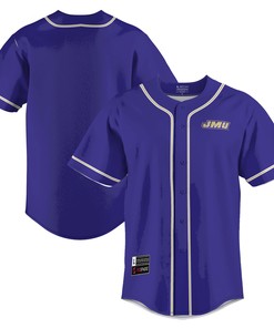 James Madison Dukes Baseball Jersey - Purple Ncaa