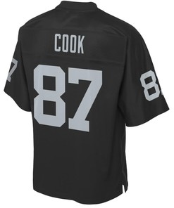 Jared Cook Oakland Raiders Nfl Pro Line Team Color Player Jersey - Black