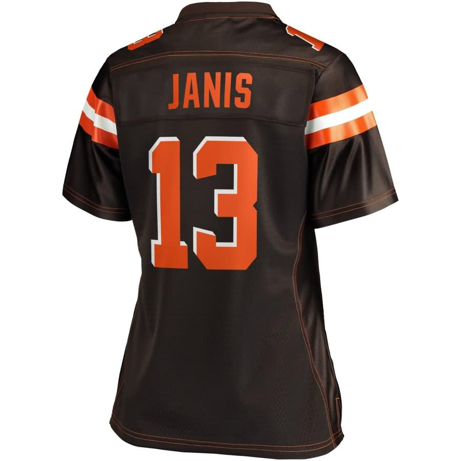 Jeff Janis Cleveland Browns Nfl Pro Line Womens Player Jersey - Brown