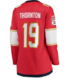 Joe Thornton Florida Panthers Women's Home Breakaway Player Jersey - Red Jersey