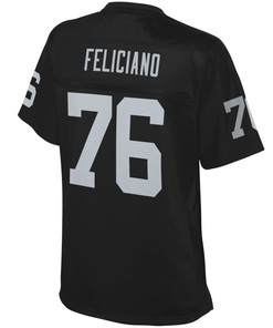 Jon Feliciano Oakland Raiders Nfl Pro Line Womens Player Jersey - Black