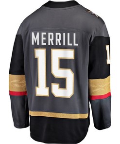 Jon Merrill Vegas Golden Knights Breakaway Player Jersey - Black