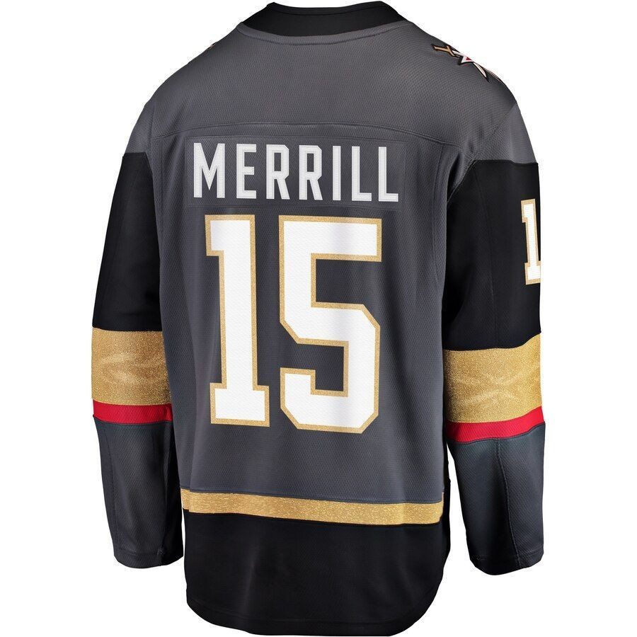 Jon Merrill Vegas Golden Knights Breakaway Player Jersey - Black