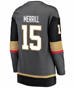 Jon Merrill Vegas Golden Knights Women's Breakaway Player Jersey - Black