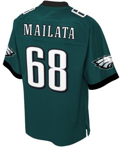 Jordan Mailata Philadelphia Eagles Nfl Pro Line Game Jersey - Midnight Green