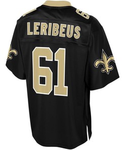 Josh Leribeus New Orleans Saints Nfl Pro Line Youth Team Color Player Jersey - Black