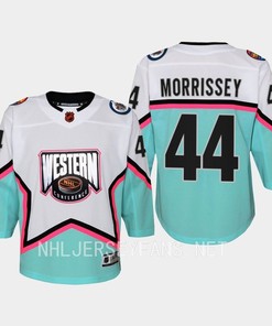 Josh Morrissey 44 Winnipeg Jets 2023 All-Star Game Jersey White Equipment