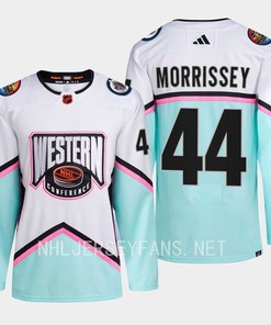 Josh Morrissey 44 Winnipeg Jets 2023 All-Star Game Jersey White Equipment