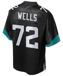 Josh Wells Jacksonville Jaguars Nfl Pro Line Team Player Jersey - Black