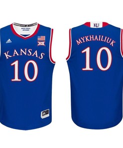Kansas Jayhawks Royal Sviatoslav Mykhailiuk Basketball Jersey