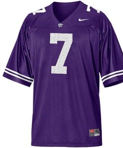Kansas State Wildcats #7 Collin Klein Purple Football Jersey
