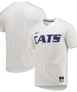 Kansas State Wildcats Replica Baseball Jersey White Ncaa