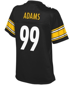 Keion Adams Pittsburgh Steelers Nfl Pro Line Womens Player Jersey - Black