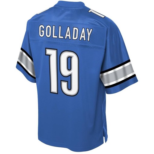 Kenny Golladay Detroit Lions Nfl Pro Line Historic Logo Player Jersey - Blue