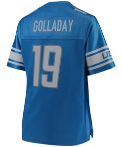 Kenny Golladay Detroit Lions Nfl Pro Line Womens Team Color Player Jersey - Blue