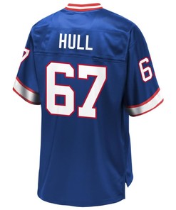 Kent Hull Buffalo Bills Nfl Pro Line Retired Player Jersey - Royal