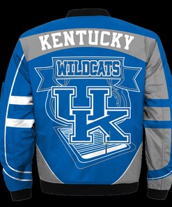 Kentucky Wildcats Jacket 3D Printed Fire Ball