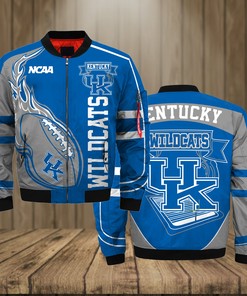 Kentucky Wildcats Jacket 3D Printed Fire Ball