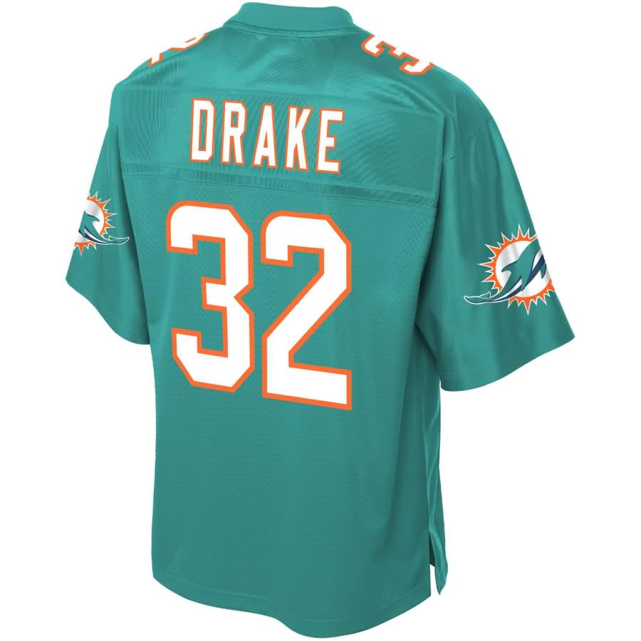 Kenyan Drake Miami Dolphins Nfl Pro Line Team Player Jersey - Aqua