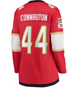 Kevin Connauton Florida Panthers Women's Home Breakaway Player Jersey - Red Jersey