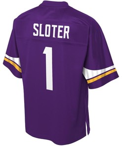 Kyle Sloter Minnesota Vikings Nfl Pro Line Team Color Player Jersey - Purple