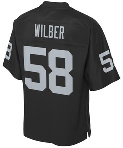 Kyle Wilber Oakland Raiders Nfl Pro Line Player Jersey - Black